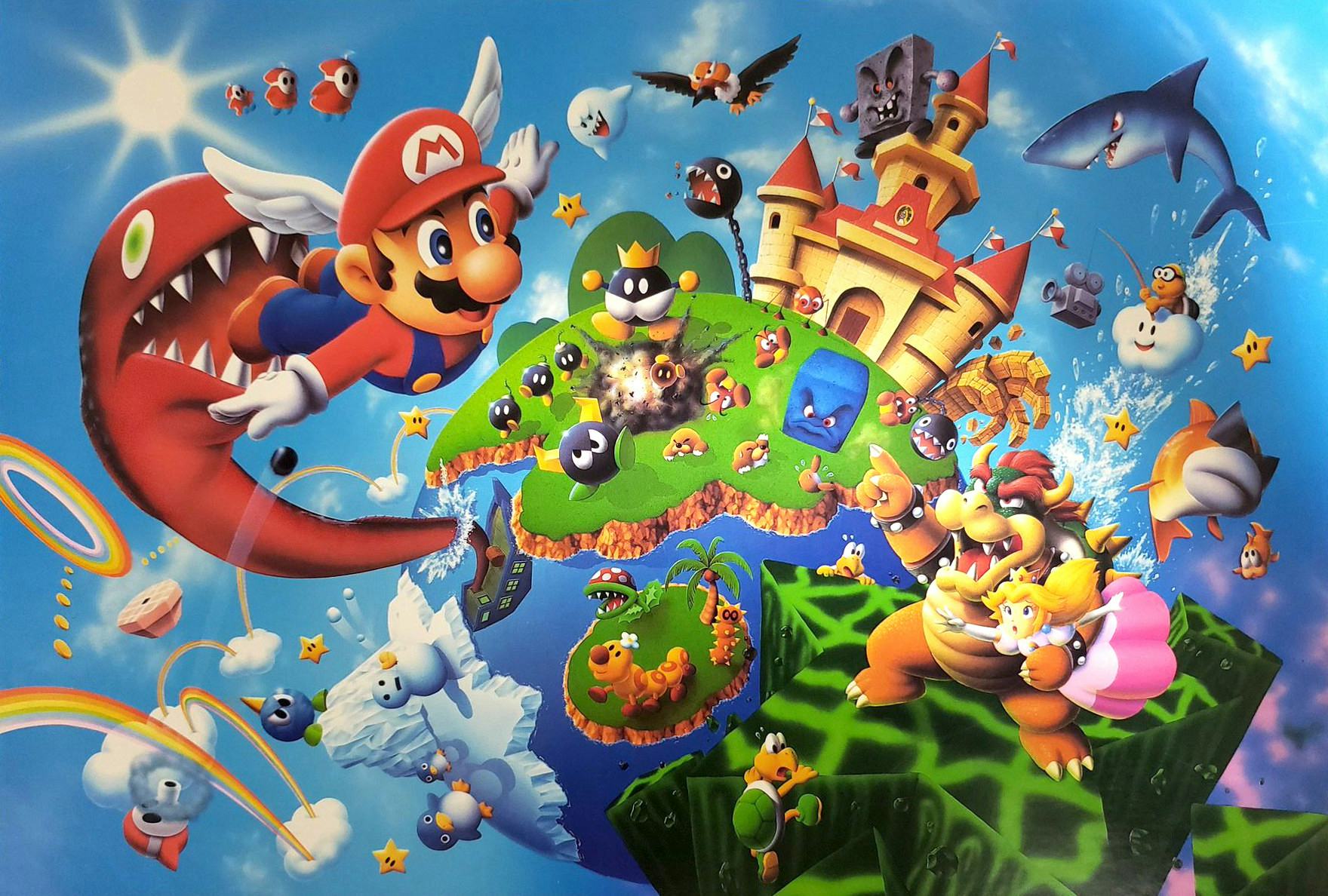 Super Mario – PlayStation Wallpapers