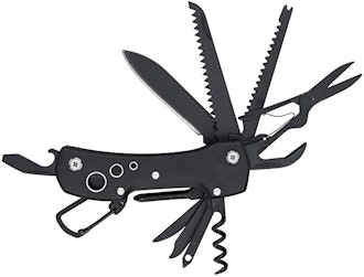 Amazon Basics 15-in-1 Multi-Tool Pocket Knife with Nylon Sheat
