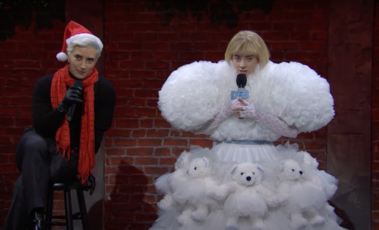 Billie Eilish's cut for time "Angelo" 'SNL' sketch is hilarious.
