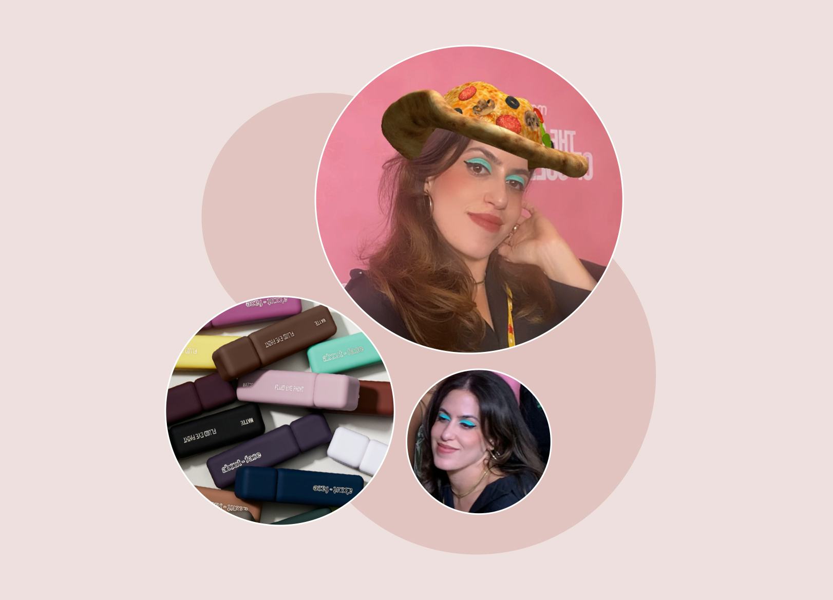 About-Face Matte Eye Paints and Caroline Goldfarb