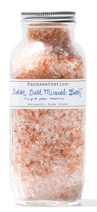 Pink Petal Roses Solar Salt Mineral Bath