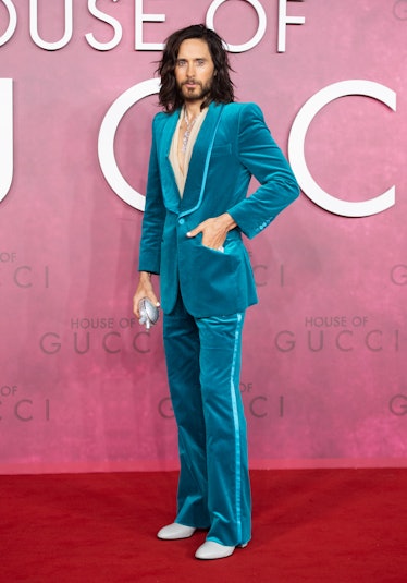 Jared Leto at the House of Gucci premiere