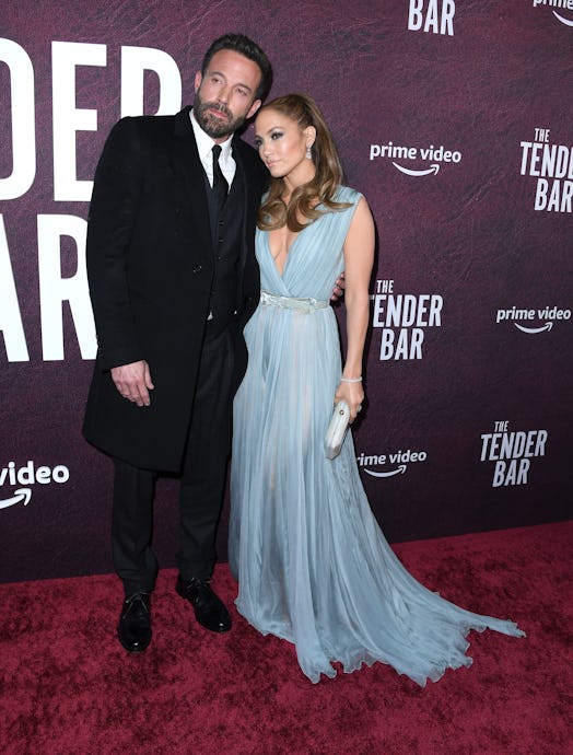 Ben Affleck and Jennifer Lopez arrives at the Los Angeles Premiere Of Amazon Studio's "The Tender Ba...