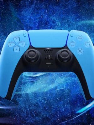 DualSense controller for PS5 in starlight blue