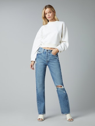 Emilie Straight Ultra High Rise Vintage Ankle Jean DL1961