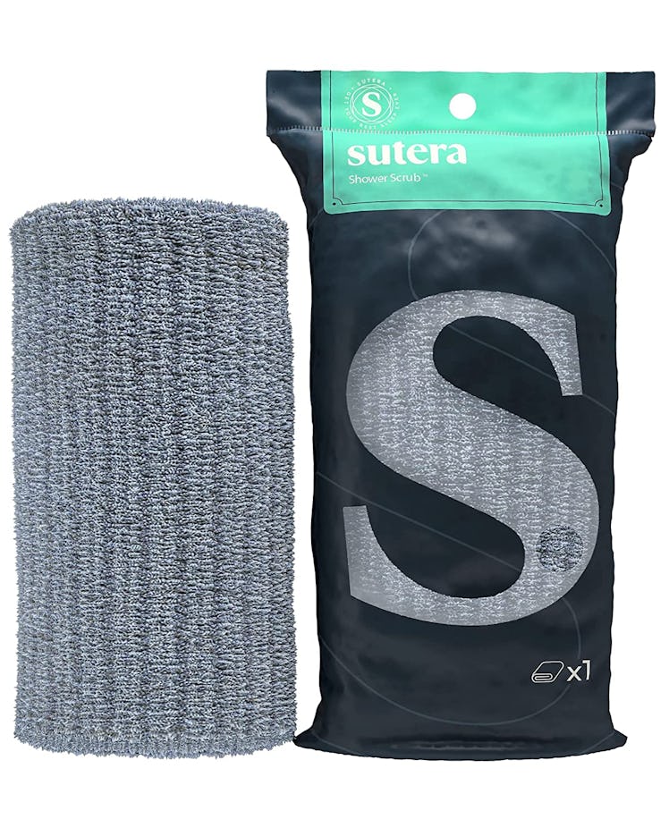 SUTERA Exfoliating Shower Towel