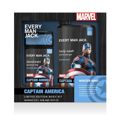 Every Man Jack Marvel Bath & Body Gift Set 