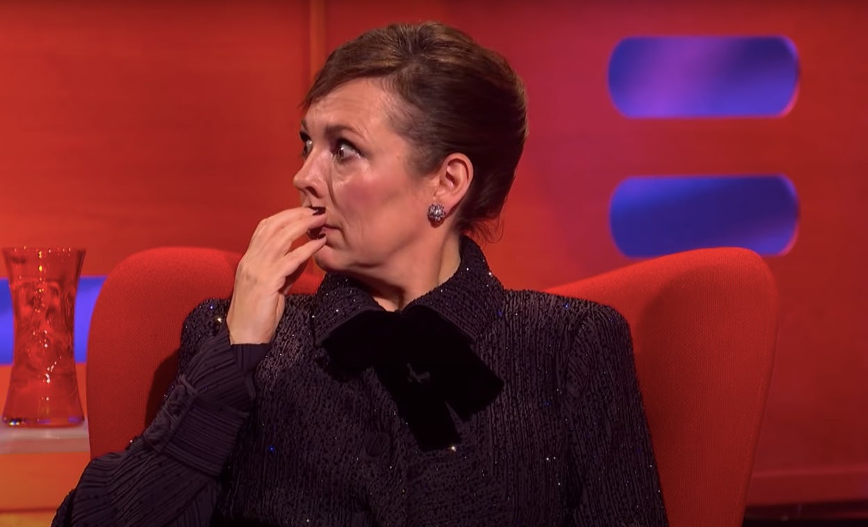 Olivia Colman accidentally insulted Jack Whitehall's American accent.