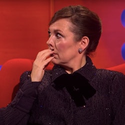 Olivia Colman accidentally insulted Jack Whitehall's American accent.