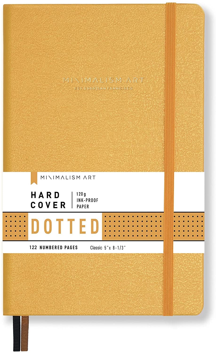 Minimalism Art Hard Cover Notebook