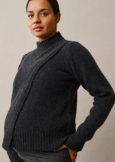 Wool Nursing Sweater from Boob Design