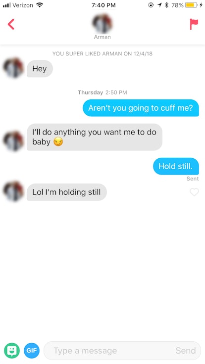 I sent my Tinder matches quotes from 'The Grinch' for some jolly fun.