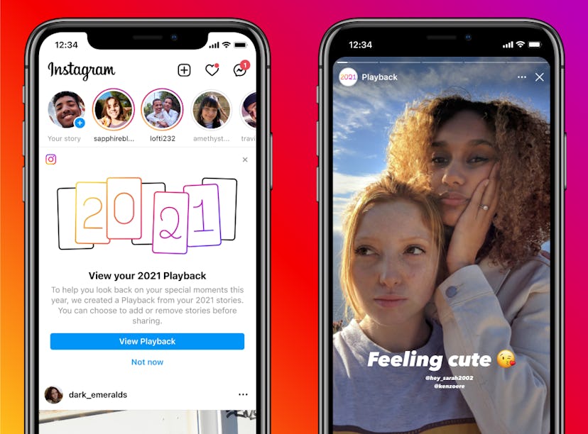 How does Instagram choose 2021 Playback Stories? There are a few factors.