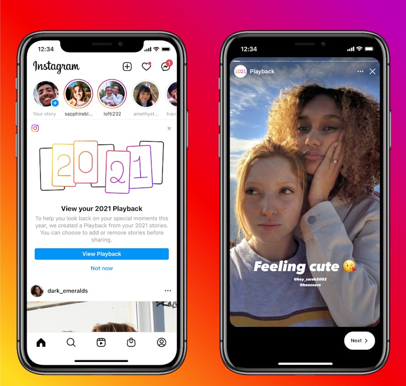 How does Instagram choose 2021 Playback Stories? There are a few factors.