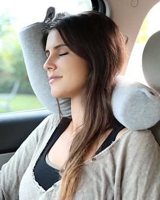 Dot&Dot Twist Memory Foam Travel Pillow