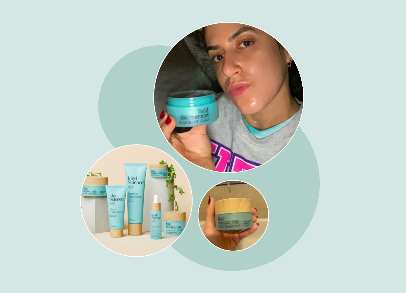 Kind Science Scrub and Caroline Goldfarb