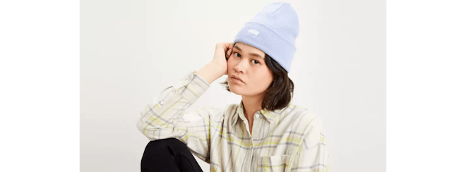 levi's beanie is a good stocking stuffers for tweens and teens