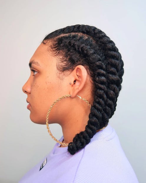 Flat Twist Winter Hairstyles