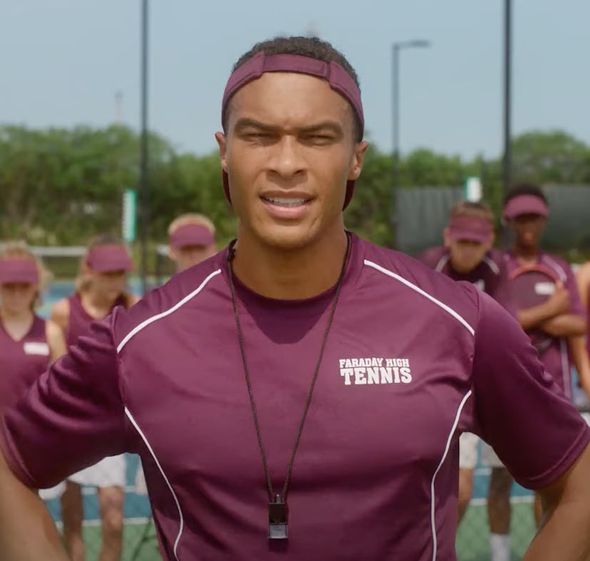 Dale Moss in the trailer for 'Love, Game, Match'