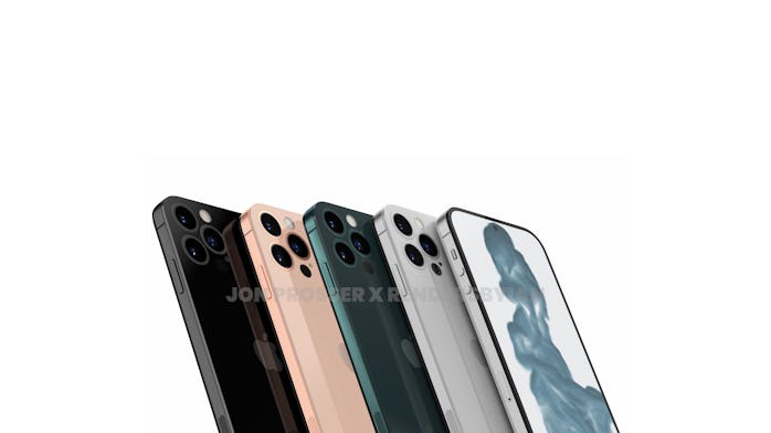 iPhone 14 renders no notch