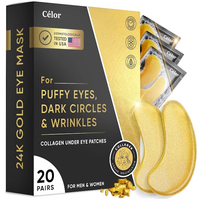 Celor 24-Karat Gold Under-Eye Patches (20 Pairs)