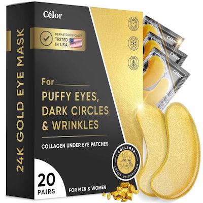 Celor 24-Karat Gold Under-Eye Patches (20 Pairs)