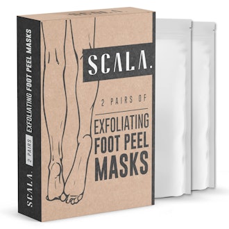 Scala Exfoliating Foot Peel Masks (2 Pairs) 