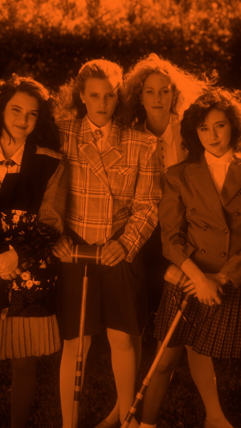 Heathers - 1988, Shannen Doherty, Lisanne Falk, Kim Walker, Winona Ryder.
