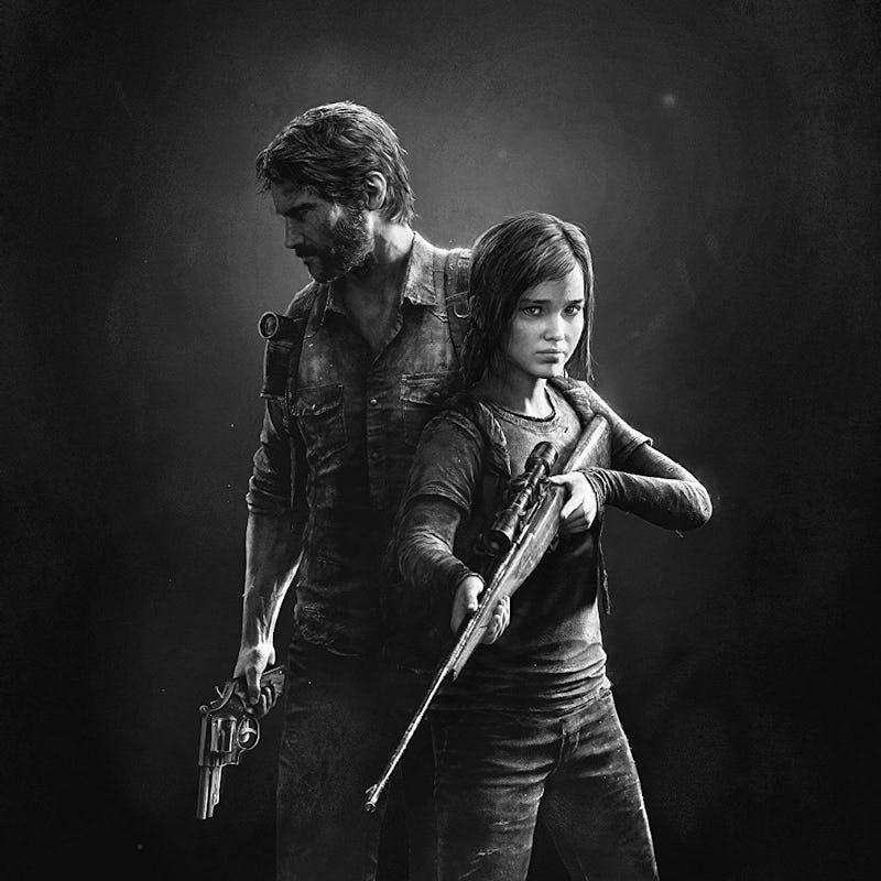 concept art of Ellie and Joel from The Last of Us