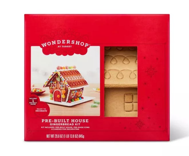 a prebuilt gingerbread house is a cozy gift for homebodies