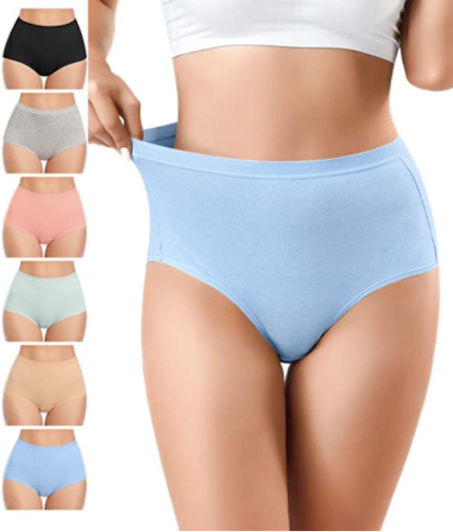 Envlon High-Waist Briefs (6-Pack) 