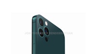 iPhone 14 rendered image with triple camera array