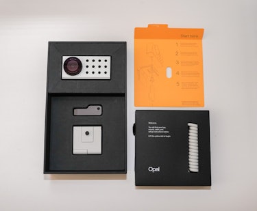 Opal C1 webcam packaging is 100 percent recyclable.