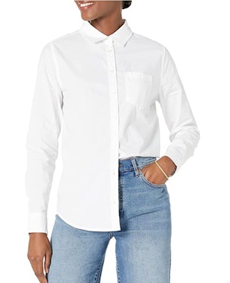 Amazon Essentials Classic-Fit Button-Down Poplin Shirt