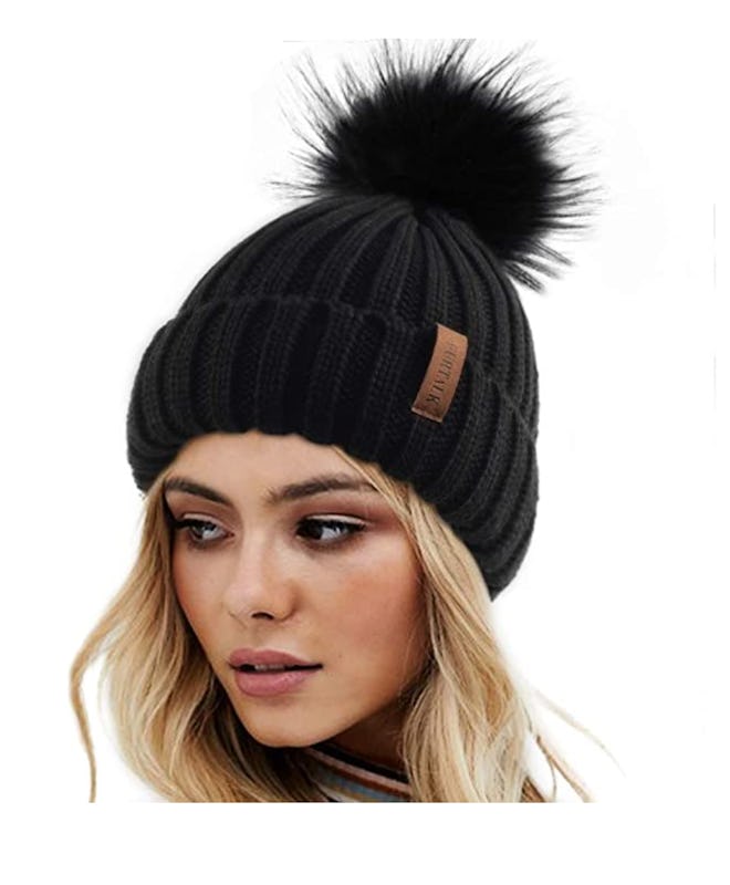 FURTALK Winter Knitted Beanie