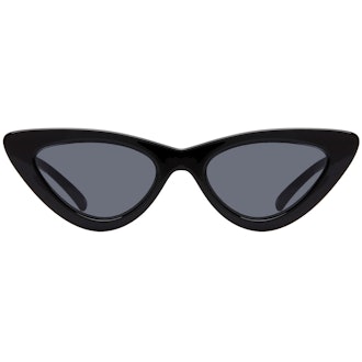 Le Specs' The Last Lolita black sunglasses. 