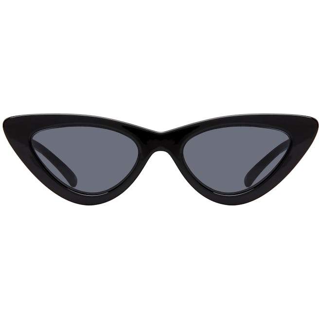 Le Specs black cat-eye sunglasses