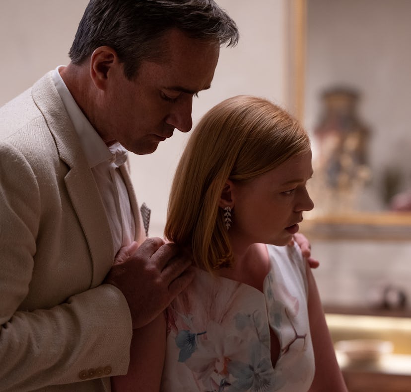 Matthew Macfadyen and Sarah Snook in the 'Succession' Season 3 finale