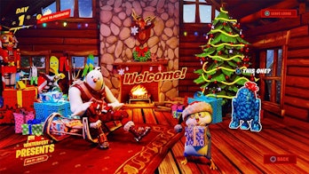 fortnite winterfest 2020 lodge