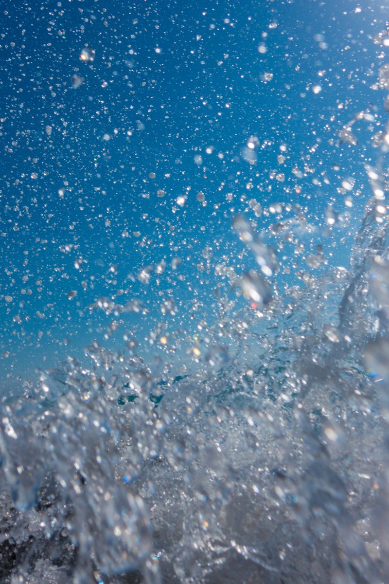 Sea spray