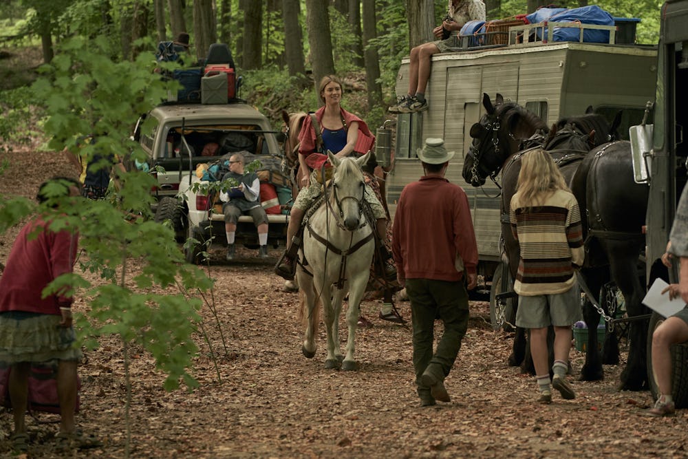 Mackenzie Davis as Kirsten Raymond in HBO Max’s Station Eleven