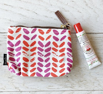 Coin Purse + Rosebud Lip Balm is a good stocking stuffer for tweens and teens