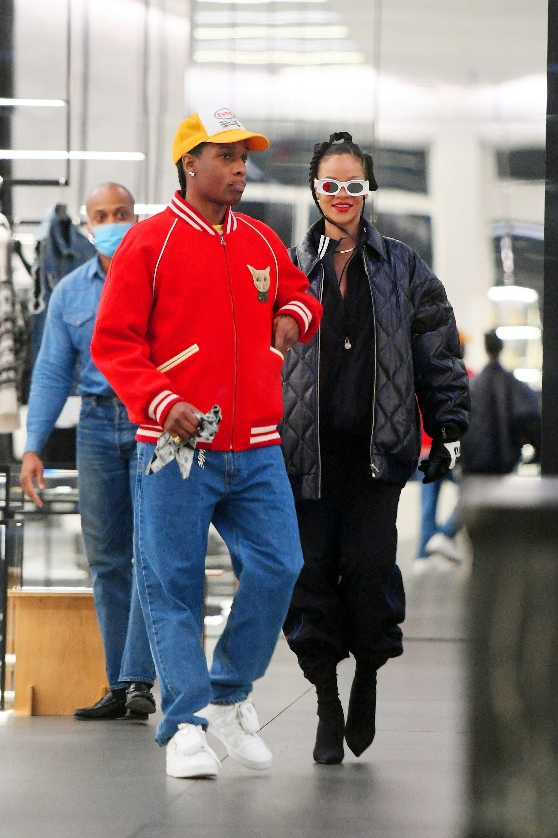 10 Rihanna & ASAP Rocky Matching Outfits That Prove They're 'Fashion ...