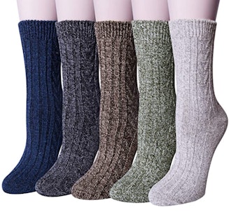 Loritta 5 Pairs Wool Socks