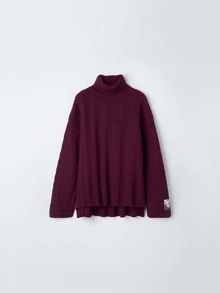 Eytys burgundy sweater.