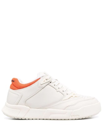 Heron Preston Contrasting-Detail Lace-Up Sneakers