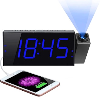 Mesqool Projection Digital Alarm Clock