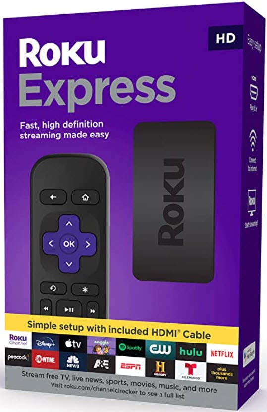 Roku Express HD Streaming Media Player