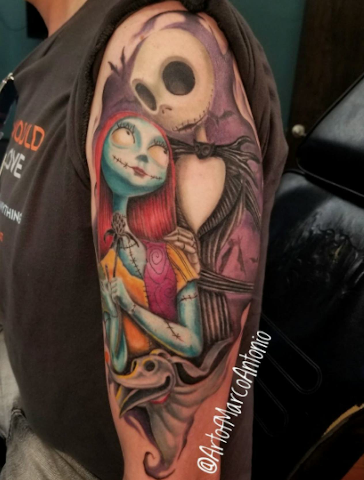 9 'Nightmare Before Christmas' Tattoo Ideas & Images