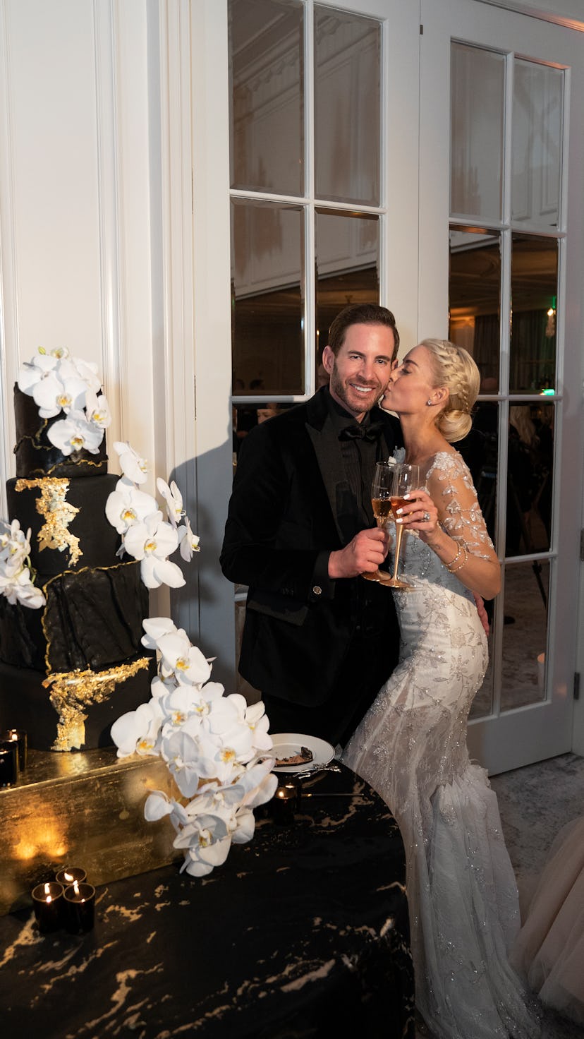 Tarek El Moussa & Heather Rae Young’s Most Romantic Moments From HGTV’s 'The Big I Do.' Photo via Du...